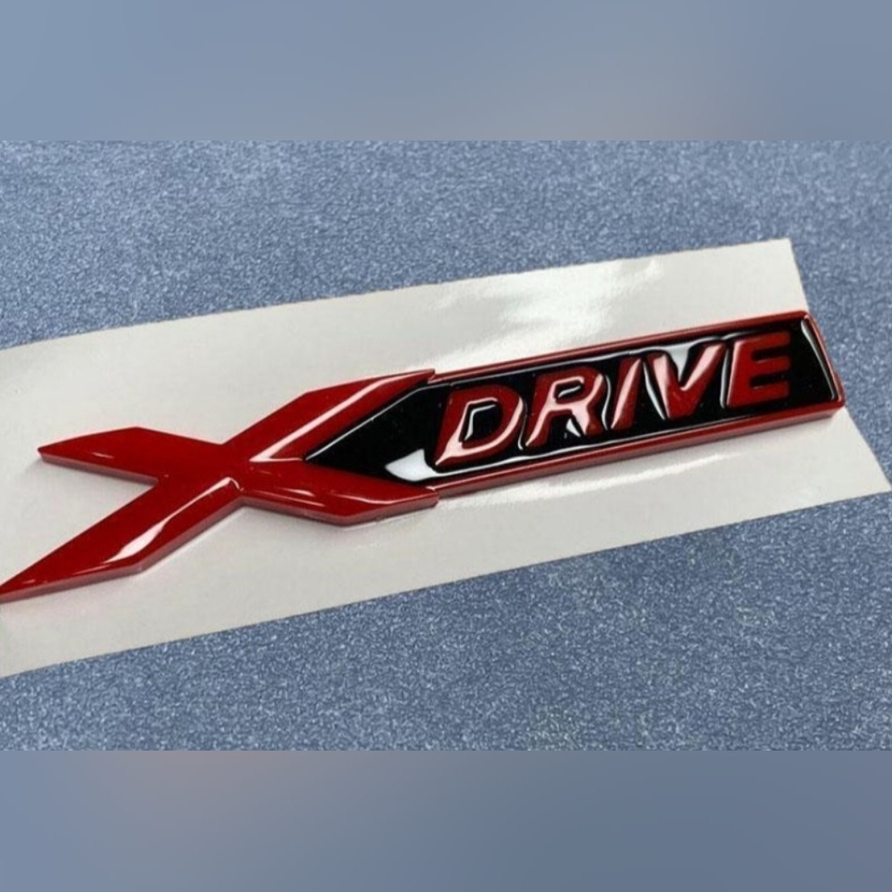 BMW XDrive X Drive Badge Emblem See All  Colors